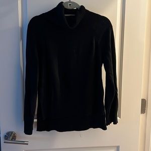 Brown Allan Size XS oversized black wool sweater